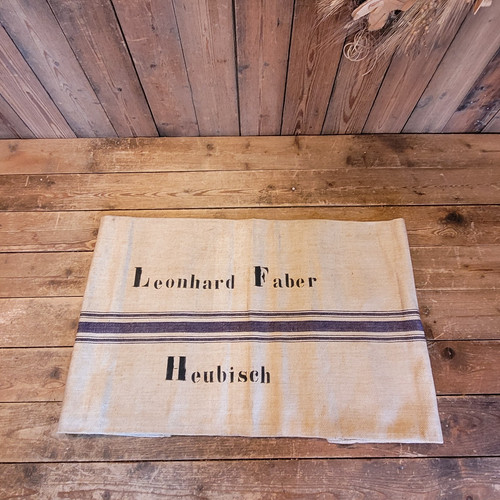 Schöner leinensack mehlsack - schöner,