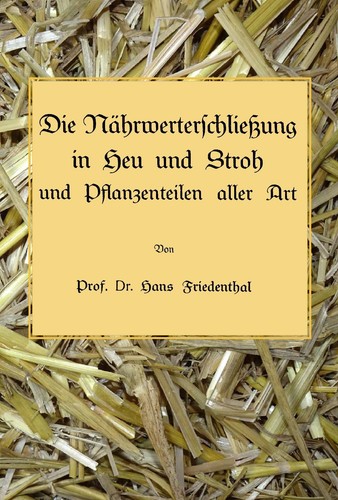 Die nährwerterschließung - die,