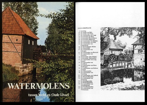 Watermolens tussen vecht - tussen,
