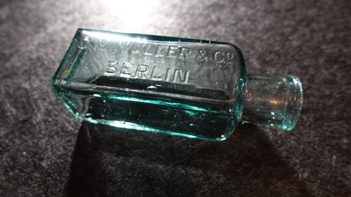 Alte glas flasche empty bottle - flasche,