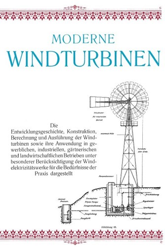 Moderne windturbinen - moderne,