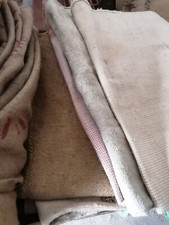 alte Jutesäcke ohne